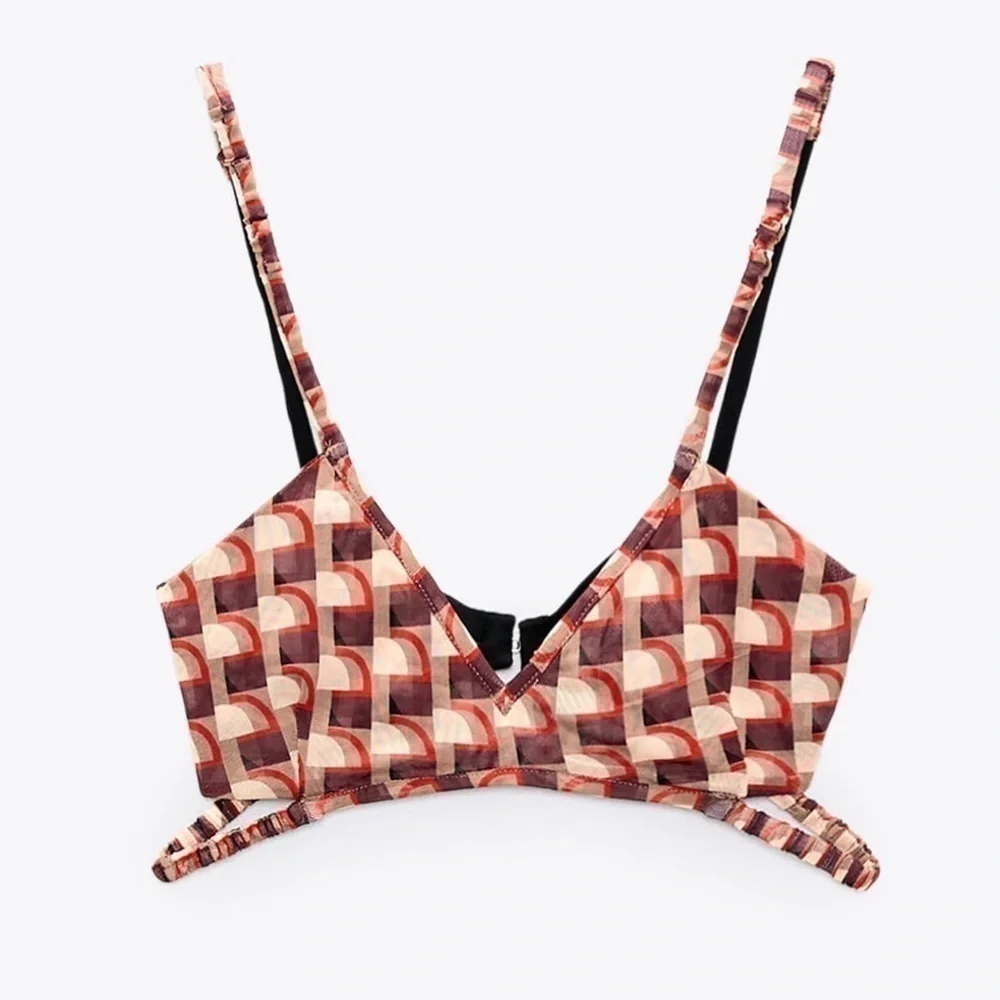 Zara Geometric Bralette 💕